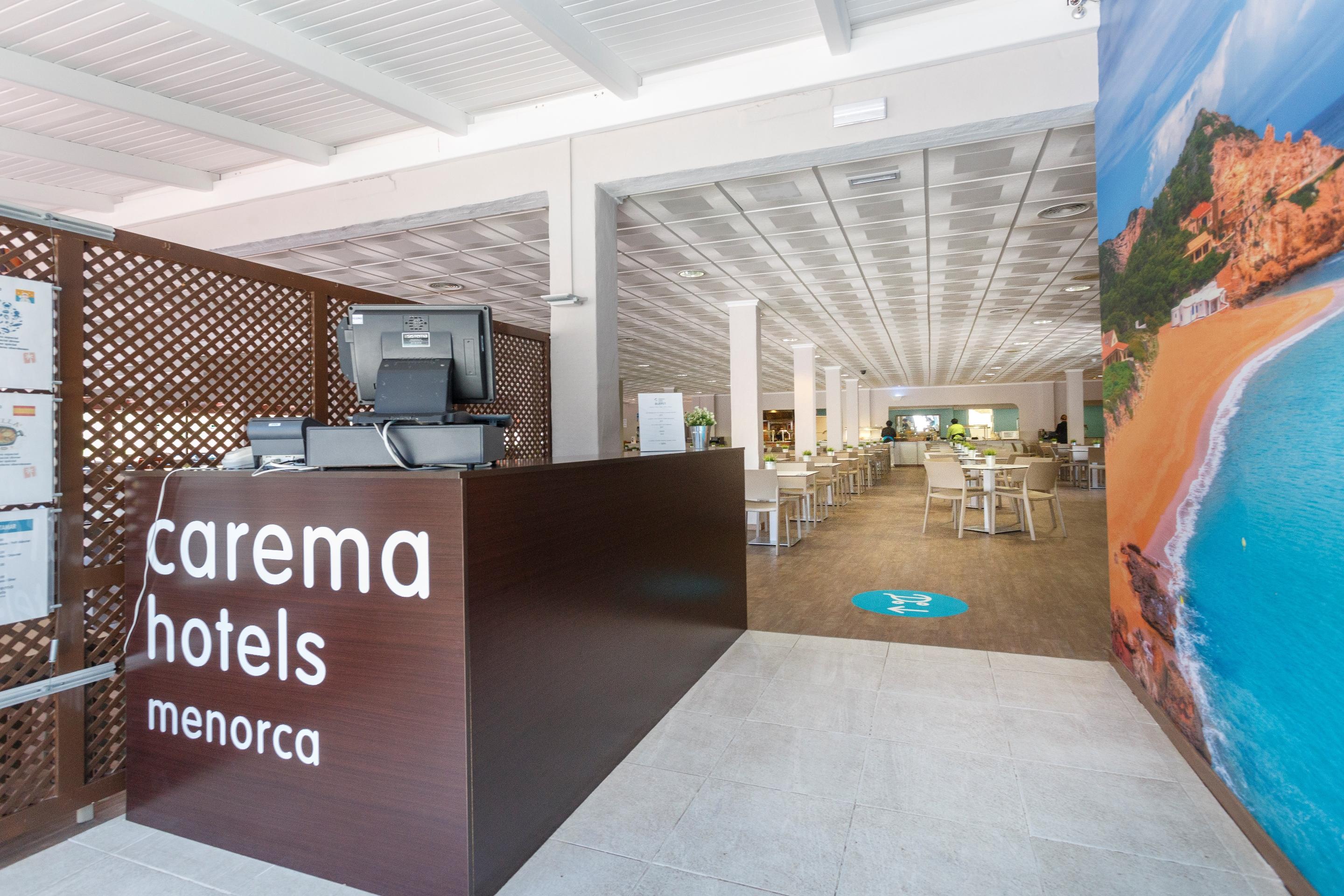 Fergus Club Carema Splash Playas De Fornells Ресторант снимка
